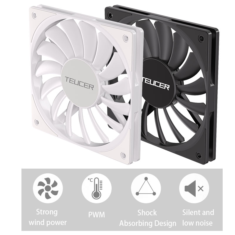 TEUCER TE-12012 Ultra-thin Coo - Gpu Cooler ulasan dan harga