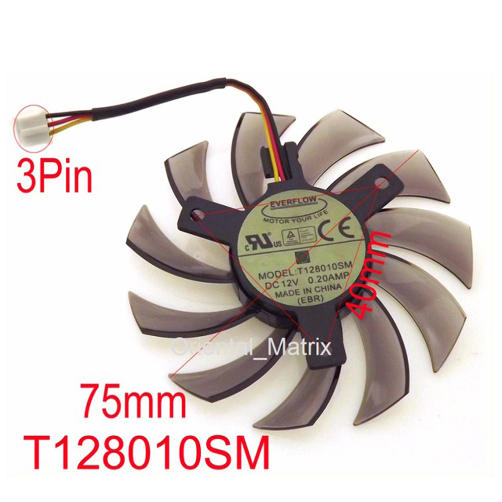 Free Shipping T128010SM 75mm D - Air Cooler Cpu ulasan dan harga