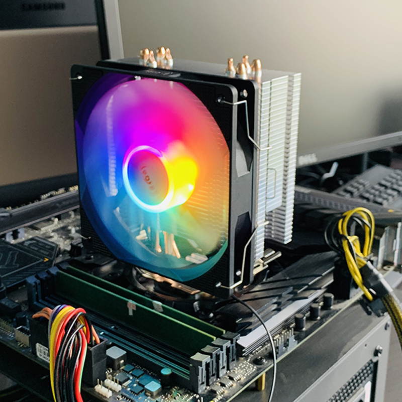X99 Tower CPU Cooler 4 Heatpip - Cpu Cooler ulasan dan harga