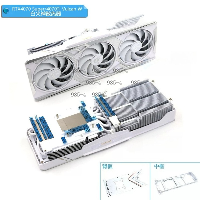 White Graphics Card Cooler Rad - Gpu Cooler ulasan dan harga