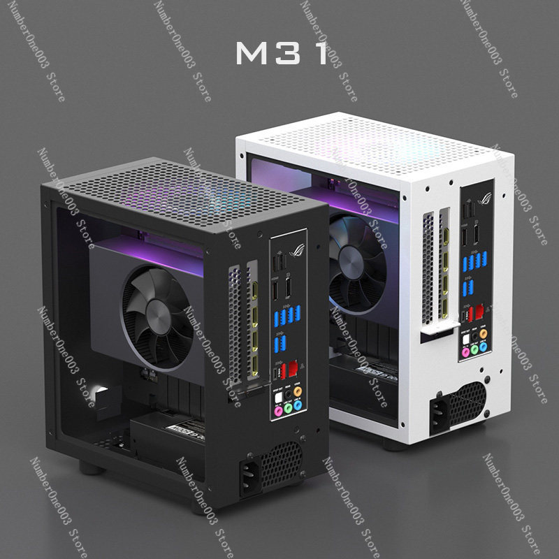 M21 / M31 Mini ITX Computer Ca - Aio Liquid Cooler ulasan dan harga