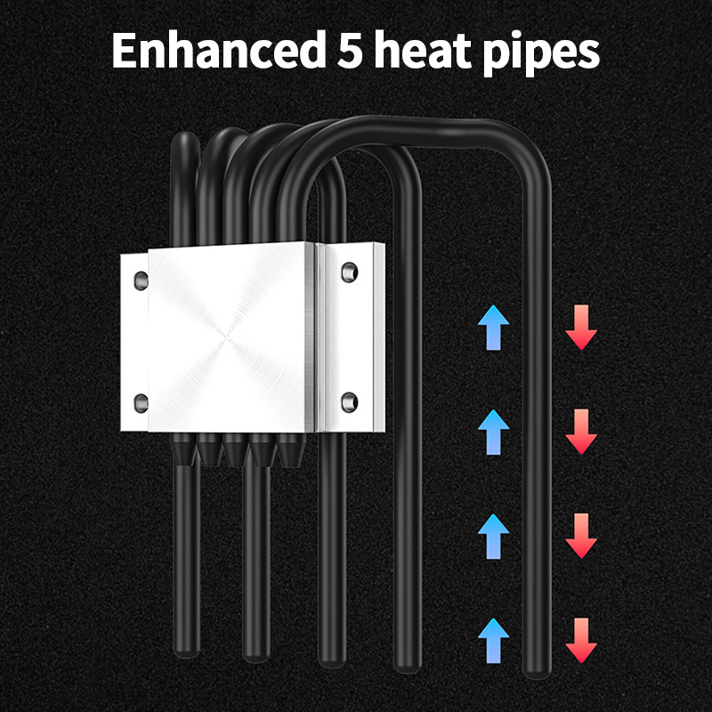 ID-COOLING IS-55 5Heatpipe CPU - Air Cooler Cpu ulasan dan harga
