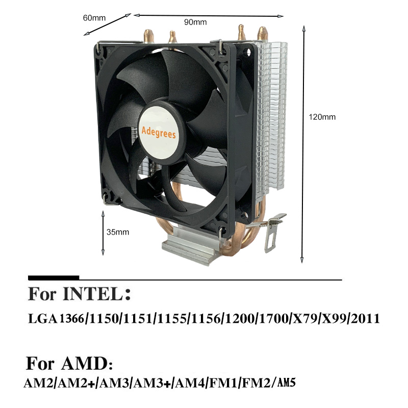 X99 CPU Air Cooler PC Processo - Air Cooler Cpu ulasan dan harga
