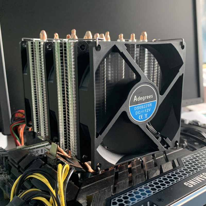 6 Heat Pipe CPU Air Cooler 4Pi - Air Cooler Cpu ulasan dan harga